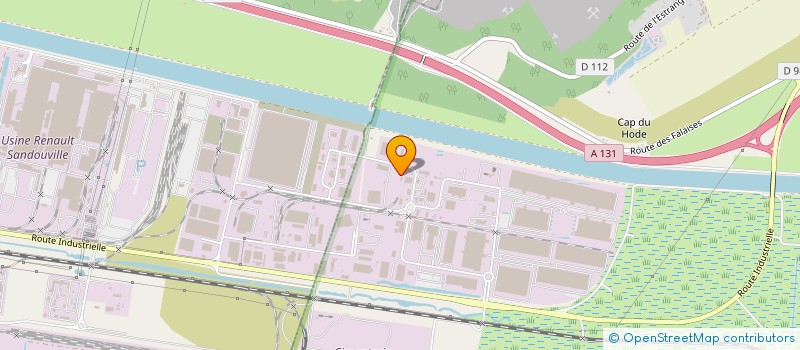 localisation de l'entreprise SCI SUDIYE  SAINT-VIGOR-D'YMONVILLE