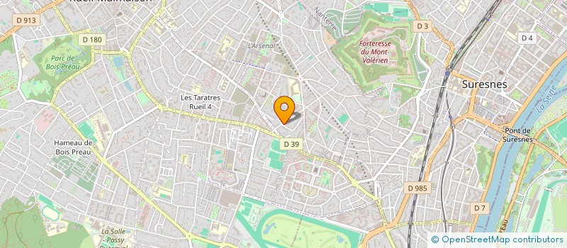 localisation de l'entreprise SCI SUDOL&PAREL à RUEIL-MALMAISON