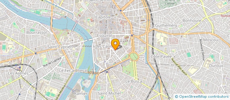 localisation de l'entreprise SCI SUDRE  TOULOUSE