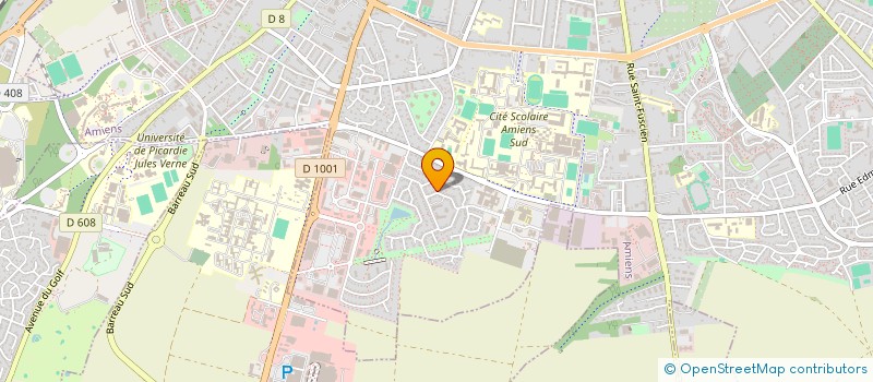 localisation de l'entreprise SCI SUEDE à AMIENS