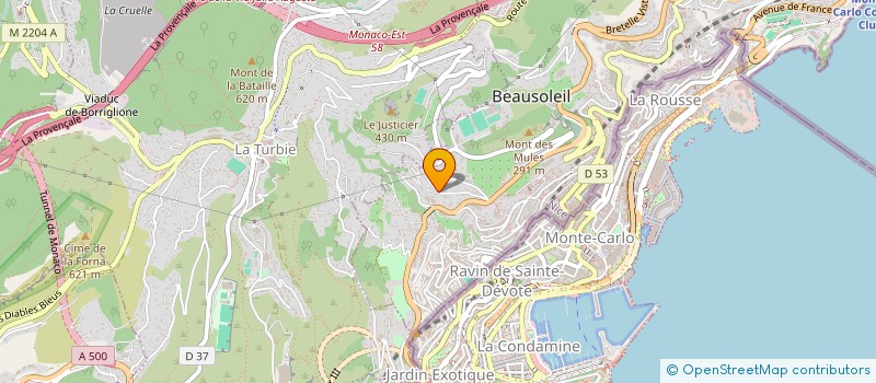 localisation de l'entreprise SCI SUERTE  BEAUSOLEIL