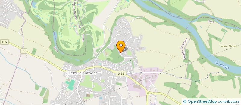 localisation de l'entreprise SCI SUERTE  VILLETTE-D'ANTHON