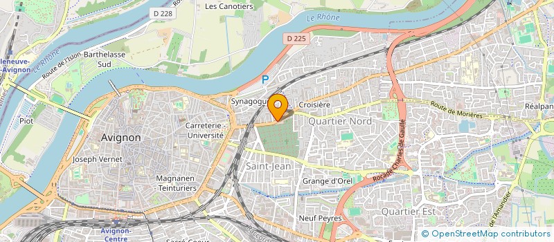 localisation de l'entreprise SCI SUERTE  AVIGNON