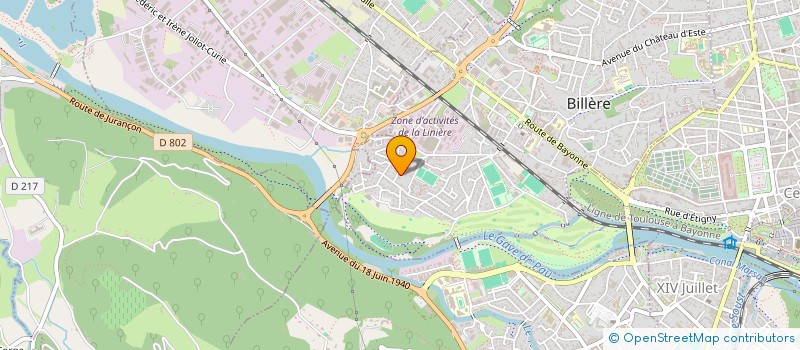 localisation de l'entreprise SCI SUESCUN  LA VILLE-DIEU-DU-TEMPLE