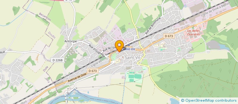 localisation de l'entreprise SCI SUFFRE  SAINT-VIT