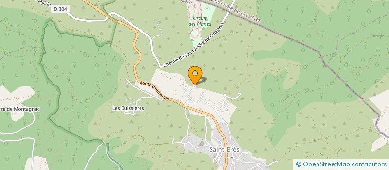 localisation de l'entreprise SCI SUGIER  SAINT-BRES