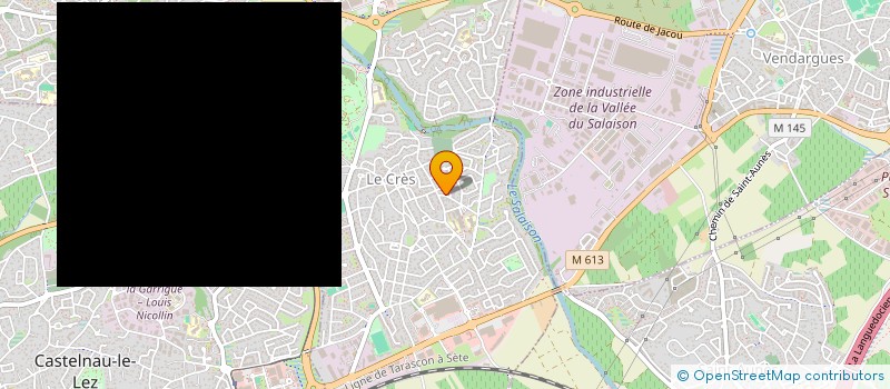 localisation de l'entreprise SCI SUGIMMO  LE CRES
