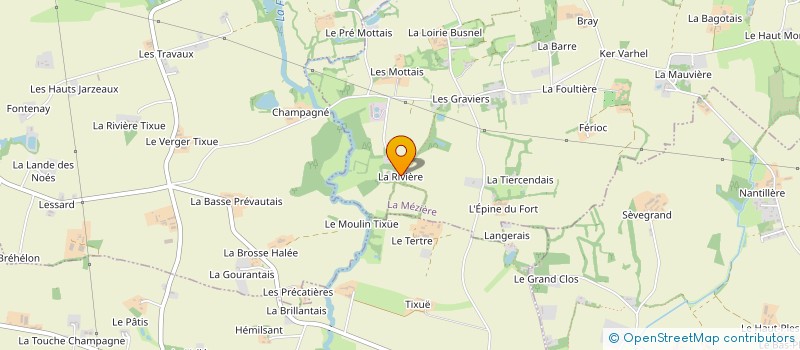 localisation de l'entreprise SCI SUGUIMA  LA MEZIERE