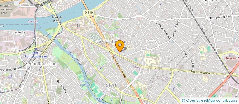 localisation de l'entreprise SCI SUHAIL à SAINT-SEBASTIEN-SUR-LOIRE