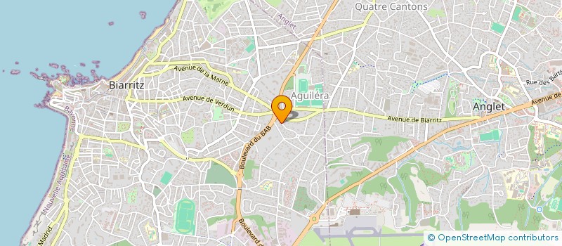 localisation de l'entreprise SCI SUHIA à BIARRITZ