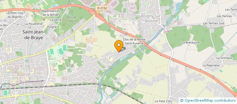 localisation de l'entreprise SCI SUIFRA à SAINT-JEAN-DE-BRAYE
