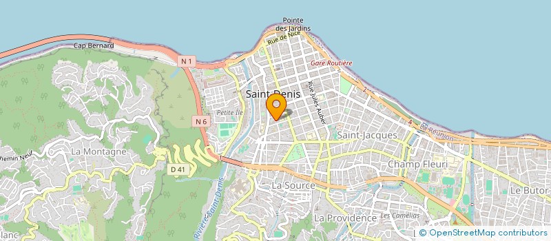 localisation de l'entreprise SCI SULLIMAN à SAINT-DENIS