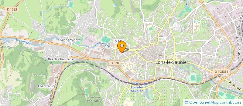 localisation de l'entreprise SCI SULLY 2  LONS-LE-SAUNIER