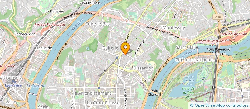 localisation de l'entreprise SCI SULLY à CALUIRE-ET-CUIRE