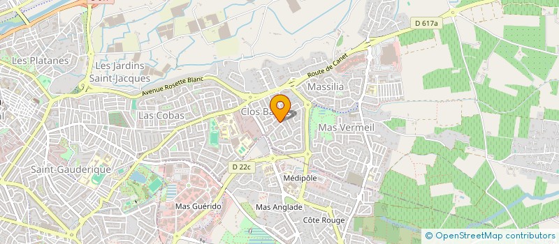 localisation de l'entreprise SCI SULLY  PERPIGNAN