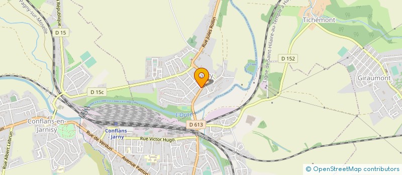 localisation de l'entreprise SCI SULLY  LABRY