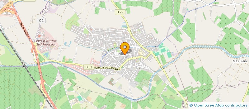 localisation de l'entreprise SCI SULLY  SALEILLES