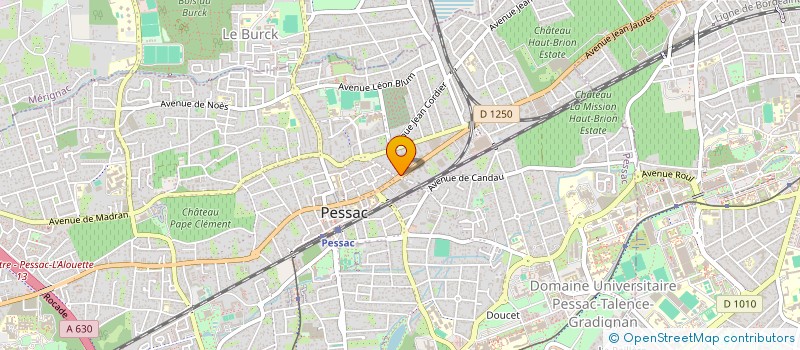 localisation de l'entreprise SCI SULLY à PESSAC