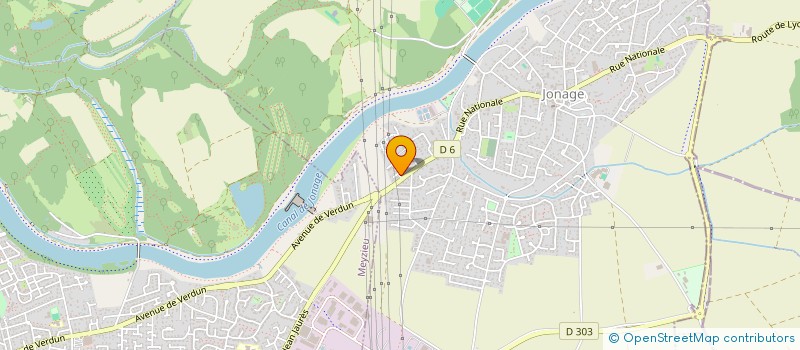 localisation de l'entreprise SCI SULLY  DECINES-CHARPIEU