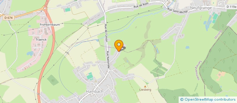 localisation de l'entreprise SCI SULLY  HAMBACH