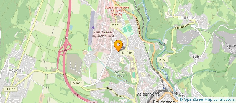 localisation de l'entreprise SCI SULLY IMMOBILIER à VALSERHONE