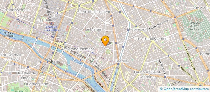 localisation de l'entreprise SCI SULLY TURENNE  PARIS