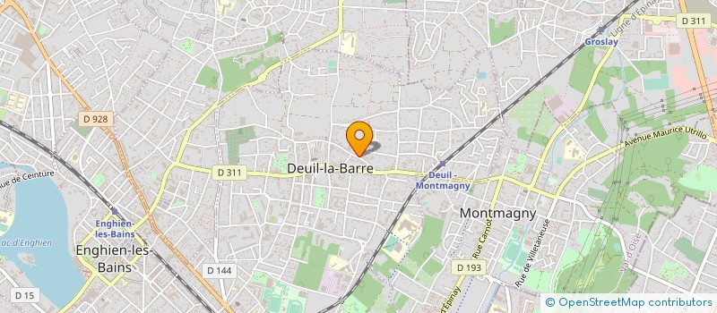 localisation de l'entreprise SCI SULTAN à DEUIL-LA-BARRE