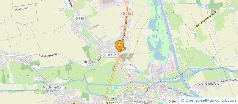 localisation de l'entreprise SCI SULTANE  NORRENT-FONTES