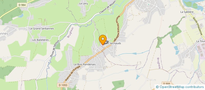 localisation de l'entreprise SCI SULY  BELLERIVE-SUR-ALLIER