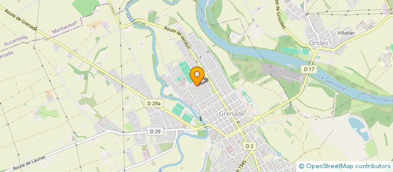 localisation de l'entreprise SCI SUM  GRENADE