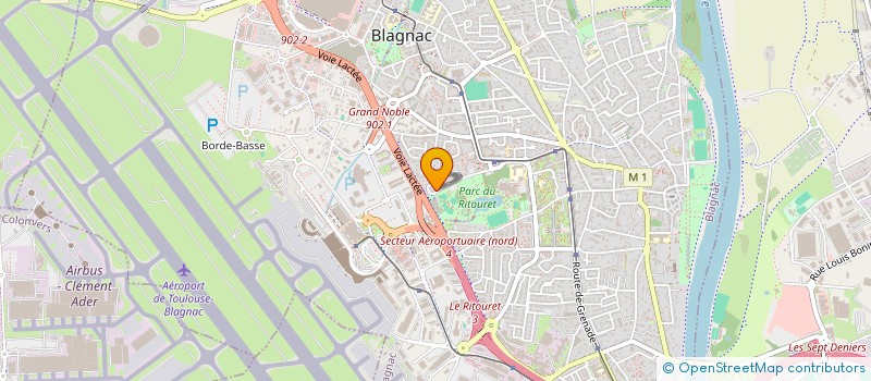 localisation de l'entreprise SCI SUMMERSET  BLAGNAC