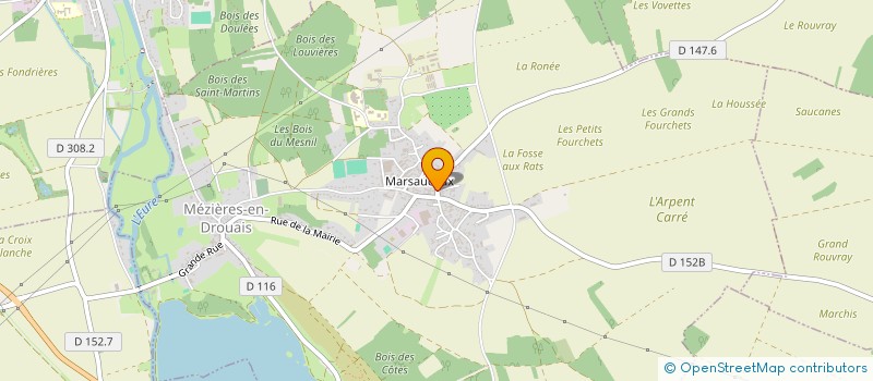 localisation de l'entreprise SCI SUN à GERMAINVILLE