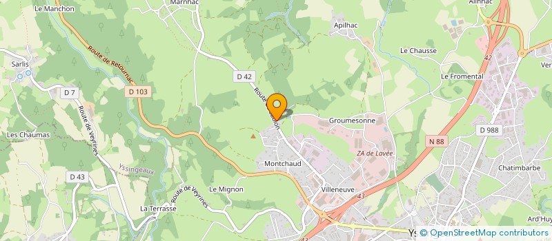 localisation de l'entreprise SCI SUN IMMOBILIER HL à BEAUX
