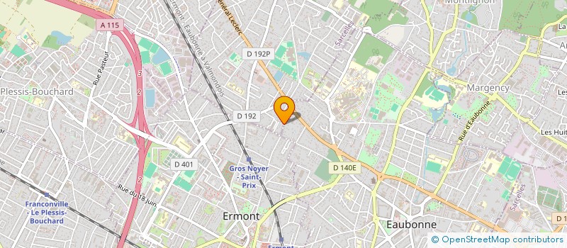 localisation de l'entreprise SCI SUN RESIDENCE à SAINT-PRIX