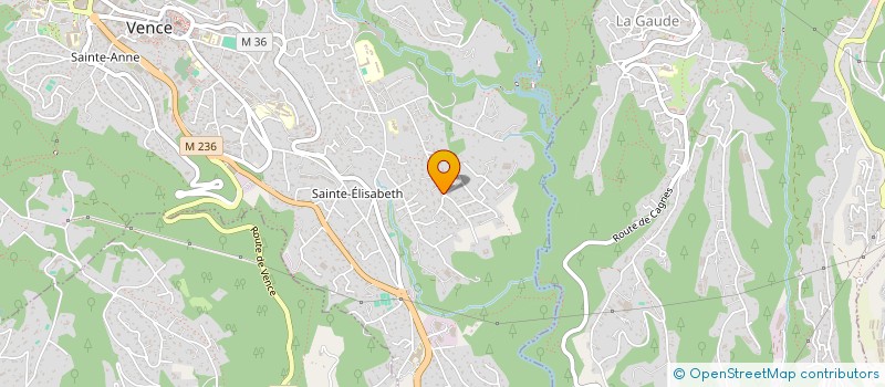 localisation de l'entreprise SCI SUNAKANE  VENCE