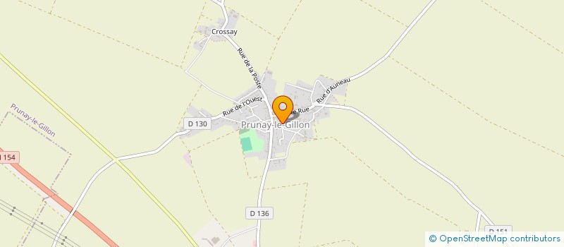 localisation de l'entreprise SCI SUNIDARO à PRUNAY-LE-GILLON