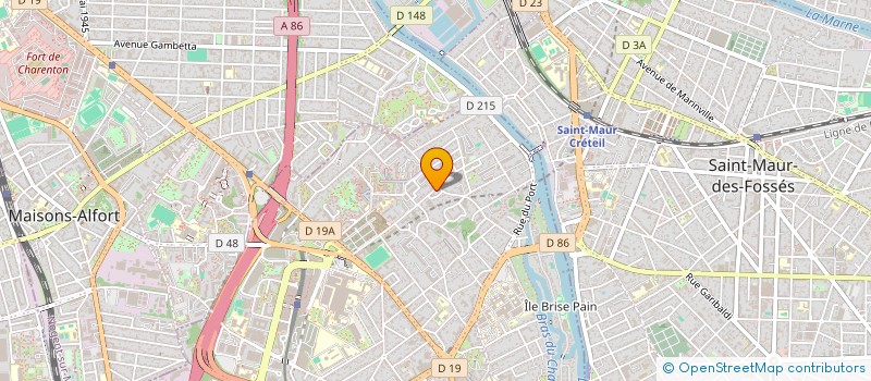 localisation de l'entreprise SCI SUNLIGHT à CRETEIL