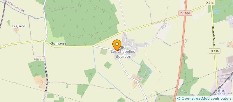 localisation de l'entreprise SCI SUNLIGHT  FONTENAY-TRESIGNY