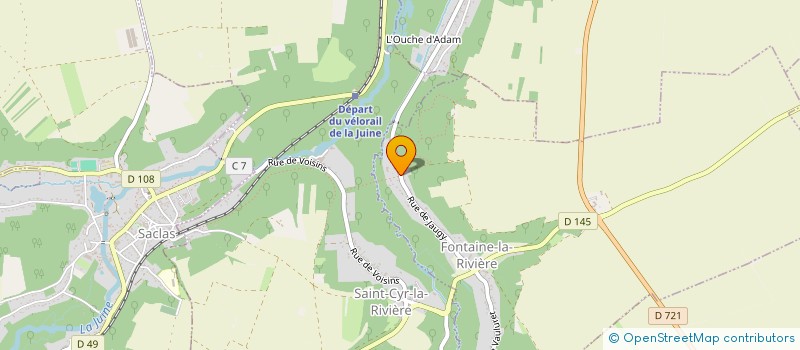 localisation de l'entreprise SCI SUNNY  FONTAINE-LA-RIVIERE