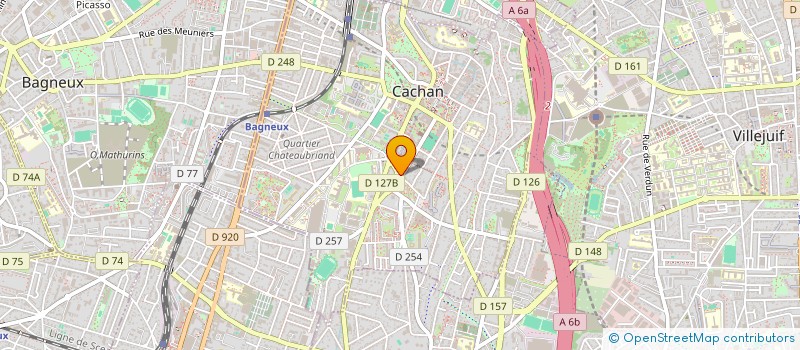 localisation de l'entreprise SCI SUNNY TREE  CACHAN