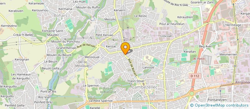 localisation de l'entreprise SCI SUNRISE  BREST