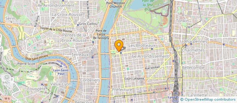 localisation de l'entreprise SCI SUNRISE  LYON