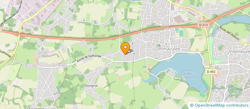 localisation de l'entreprise SCI SUNSET  SAINT-NAZAIRE