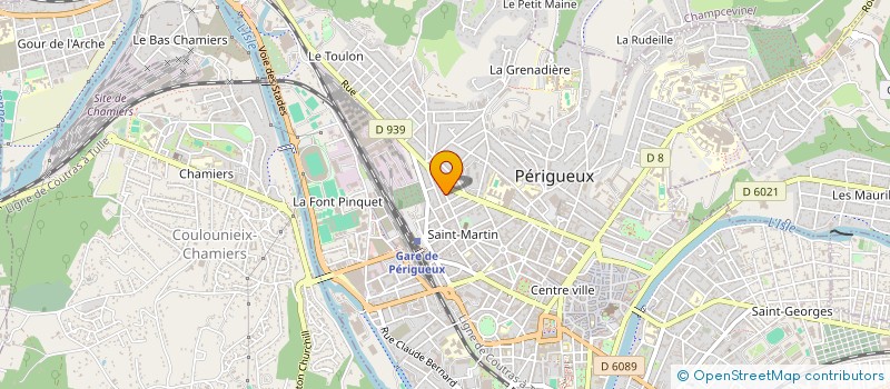 localisation de l'entreprise SCI SUNSET IMMO à PERIGUEUX