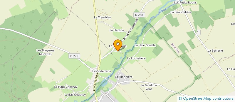 localisation de l'entreprise SCI SUPA à IRAI