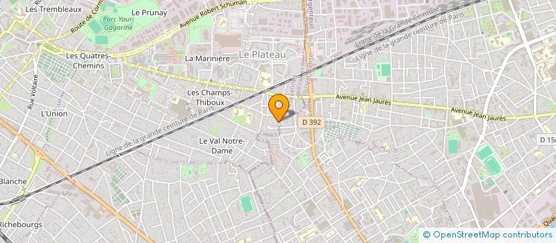 localisation de l'entreprise SCI SUPERVIELLE DECOBECQ  SARTROUVILLE