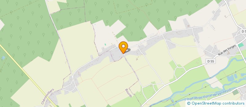 localisation de l'entreprise SCI SUPPLANTOISE  VERNEUIL D'AVRE ET D'ITON