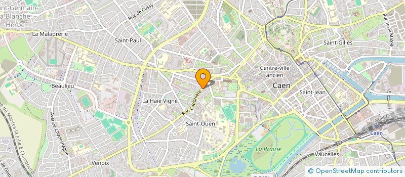 localisation de l'entreprise SCI SUR DOUET à CAEN