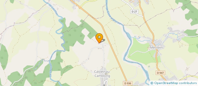 localisation de l'entreprise SCI SUR LE CHEMIN  CASTETNAU-CAMBLONG