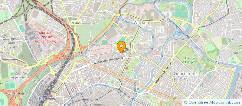 localisation de l'entreprise SCI SURAL à STRASBOURG